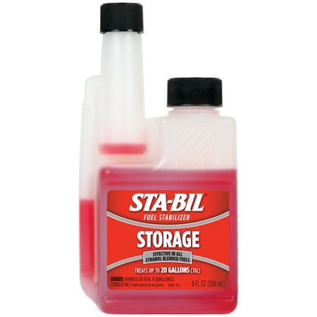 STA-BIL (22208) Storage Fuel Stabilizer, 8 fl oz (Best Fuel Stabilizer For Motorcycles)