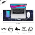 thumbnail image 5 of Explore High-Quality Gaming: World Map Mouse Pad - Stitched Edges & Non-Slip Rubber Base - Extended XXL for PC and Laptop, 5 of 7