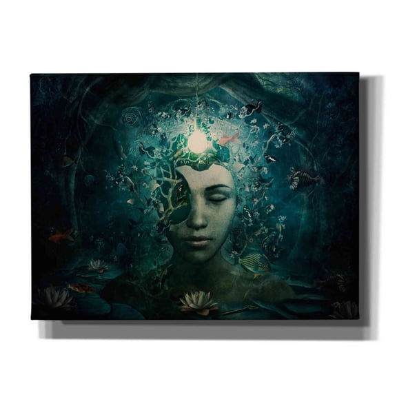 Epic Graffiti 'Beautiful And Broken' by Cameron Gray Giclee Canvas Wall Art, 16"x12"