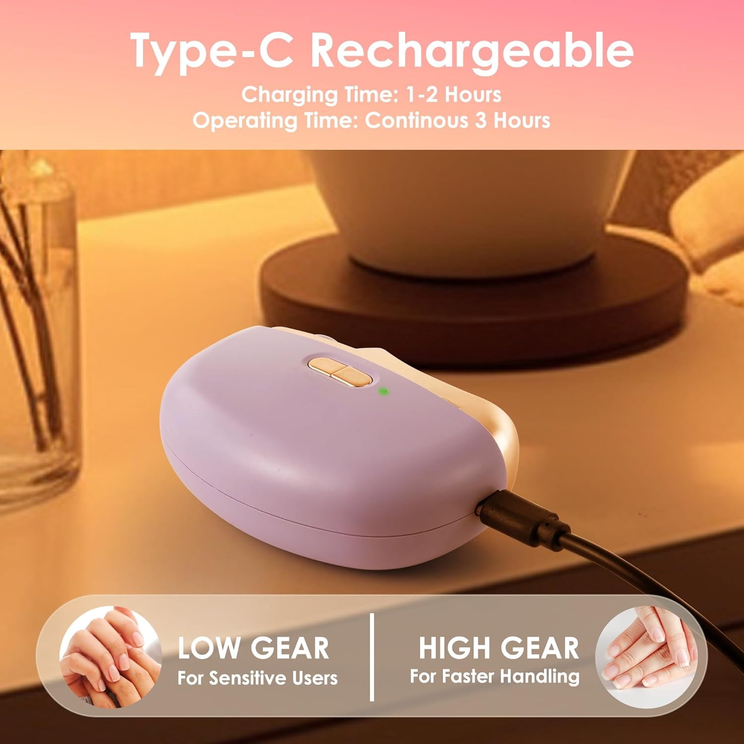 Electric Nail Clippers Upgraded 3 in 1 Automatic - with Polishing, Dust Storage & LED Light, Nail File Toenail Trimmer, Safe for Seniors, Adults, Kids & Baby, Gifts for Women Men Mom