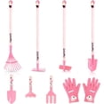 thumbnail image 1 of Flamingo Garden Delight, Ergonomic Design for Children Lawn Care Hand Tools Mini Garden Tools, Vibrant Flamingo Head Design, Durable Material Kids Tools, for Ages 3+, 1 of 5