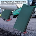thumbnail image 6 of Wallet Case For iPhone 15 Pro 6.1inch, [RFID Blocking] PU Leather Magnetic Folio with 2 Card Slot Kickstand Flip Cover Shockproof Phone Case,Dark Green,For iPhone 15 Pro, 6 of 8