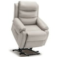 thumbnail image 1 of Korser Small Power Lift Recliner Chair for Elderly with Memory Function Linen for Living Room,Beige, 1 of 8