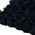 thumbnail image 1 of Tela de encaje de gasa con rosas de 3 yardas y 6 filas para coser Negro, 1 of 8