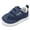 NAVY, variant on STQ KIDS Toddler Shoes Wide Toe Box Barefoot Shoe Lightweight Kids Walking Sneakers Non-Slip Zero Drop Running Tennis Gym Sneaker Breathable Black White Toddler Size 8