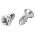 thumbnail image 2 of Uxcell M2.2 x 6.5mm 304 Stainless Steel Self Tapping Screws Bolts (100-pack), 2 of 5