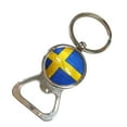 thumbnail image 2 of GOOHOCHY Bandera Abrebotellas Llavero Anillo Garra Fútbol Bolsillo Abrebotellas Pequeña Bebida Novedad para la Copa del Mundo (Suecia), 2 of 7