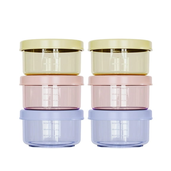 HHGBAD Storage Box, Leak-Proof Preservation Container, 2oz Set of 8, Food-Grade Glass, Versatile for Spices, Dried Goods, Snacks, Kitchen Organization