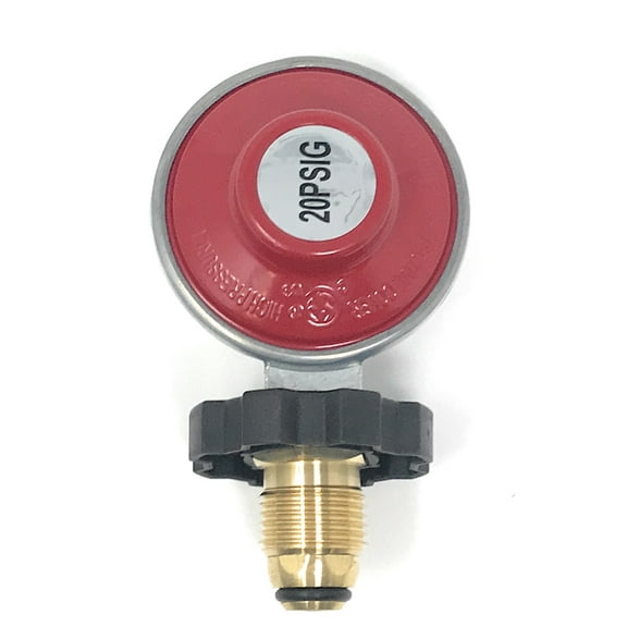 High Pressure Gas Regulator NON Adjustable Full Flow 1/4" NPT x Soft Nose POL