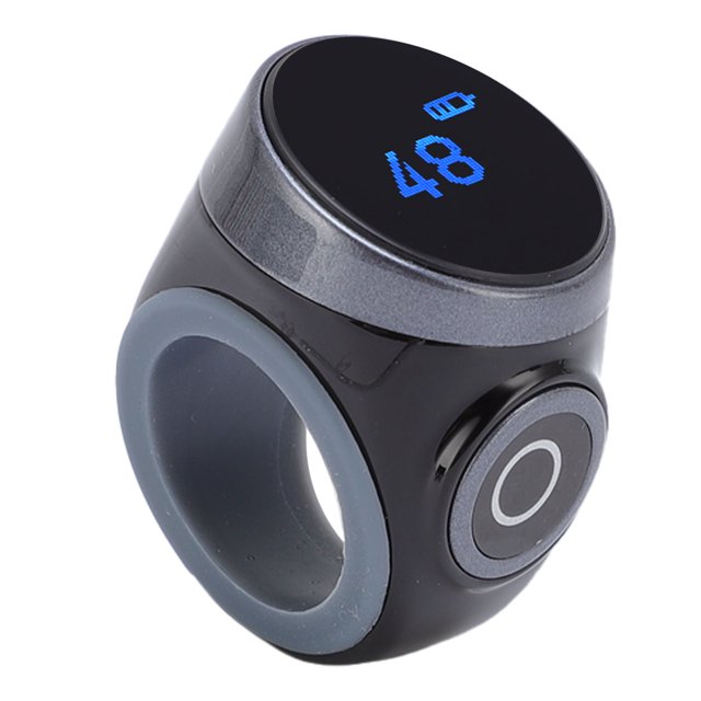 Smart Ring Counter, Finger Smart Ring Counter Digital Accurate Counting for Work Black,Green,Rose Gold,Purple,Red