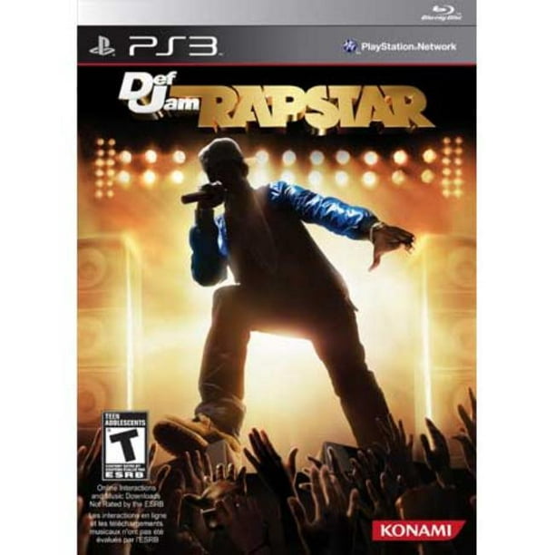 Def Jam Rapstar Software Konami Playstation 3 083717201991