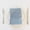 Gray Blue, variant on Cterwk 12 Pcs Handmade Cloth Napkins Square Rustic Napkins Cotton Napkin for Dinner, Wedding, Parties, 12.6"x12.6"
