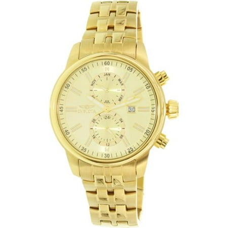 Invicta II Gold-plated Mens Watch 0253
