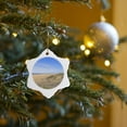 thumbnail image 7 of 3drose, Virginia Beach, Sand Patterned by Blowing Winds - Us47 Ist0003 - Inti St. Clair, 3 inch Snowflake Porcelain Ornament, 7 of 7