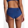 thumbnail image 3 of Kacey Lee Women's and Women's Plus High Waisted Boyshort Bikini Bottoms with Pockets, Sizes XS-3X, 3 of 5