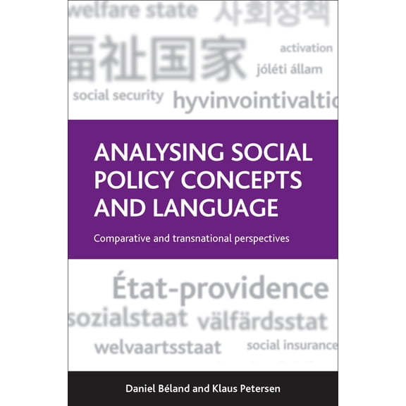 Analysing Social Policy Concepts and Language: Comparative and Transnational Perspectives, (Paperback)
