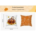thumbnail image 4 of 2022 New Pillowcase Autumn Maple Leaf Sofa Cushion Household Supplies Peach Skin Cushion Cover, 4 of 6