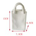 thumbnail image 4 of 2 Pieces Ceramic Vase Handbag Shape flower arrangement desktop home garden Zulema none, 4 of 8