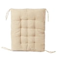 thumbnail image 4 of SINGES Rocking Chair Cushion and Pads Corduroy Chair Cushion with Ties Back and Seat Cushion for Desk Chair, Dining Chairs, Kitchen Chair, Lounge Chair 17.5x39 in, 4 of 6