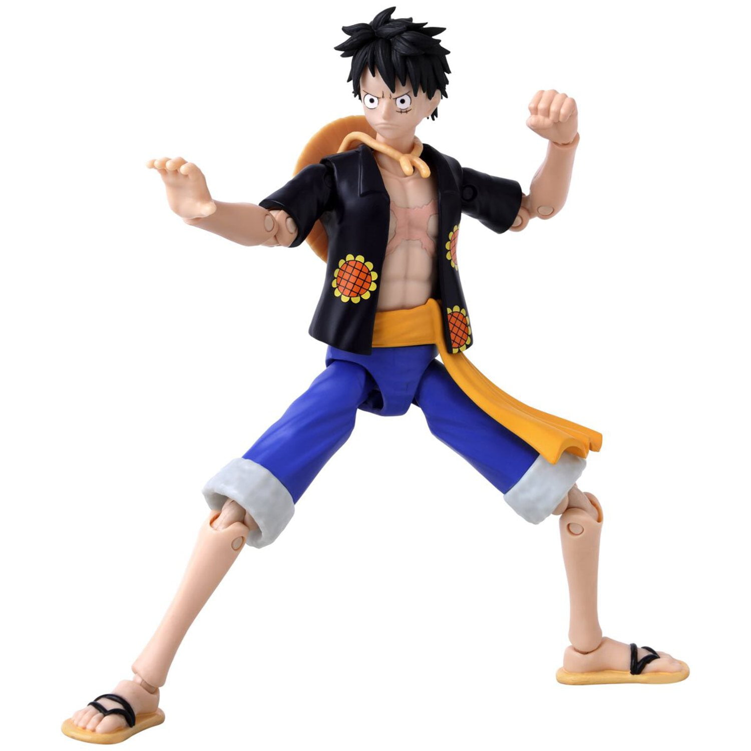 Anime Heroes - One Piece - Monkey D. Luffy Dressrosa Verison, 6.5" Action Figure