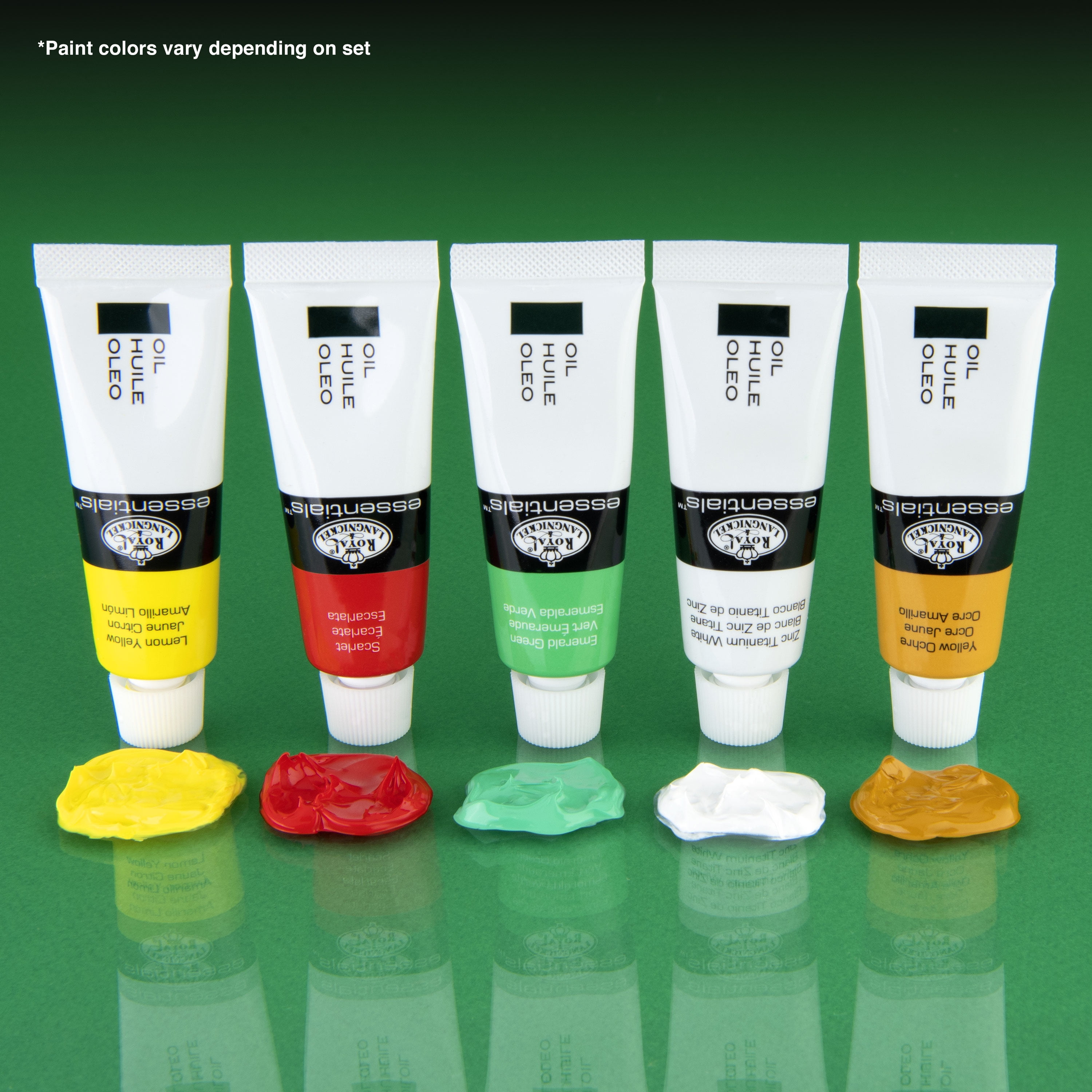 (3 pack) Royal & Langnickel Essentials 12ml Assorted Colors Artist Oil Paint