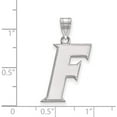 thumbnail image 2 of Sterling Silver Rh-Plated Logoart University Of Florida Large Pendant (27 X 13) Made In United States ss062ufl, 2 of 5