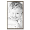 thumbnail image 2 of ArtToFrames 25" x 44" Silver Picture Frame, 25x44 inch Silver Wood Poster Frame (WOM-5023), 2 of 7