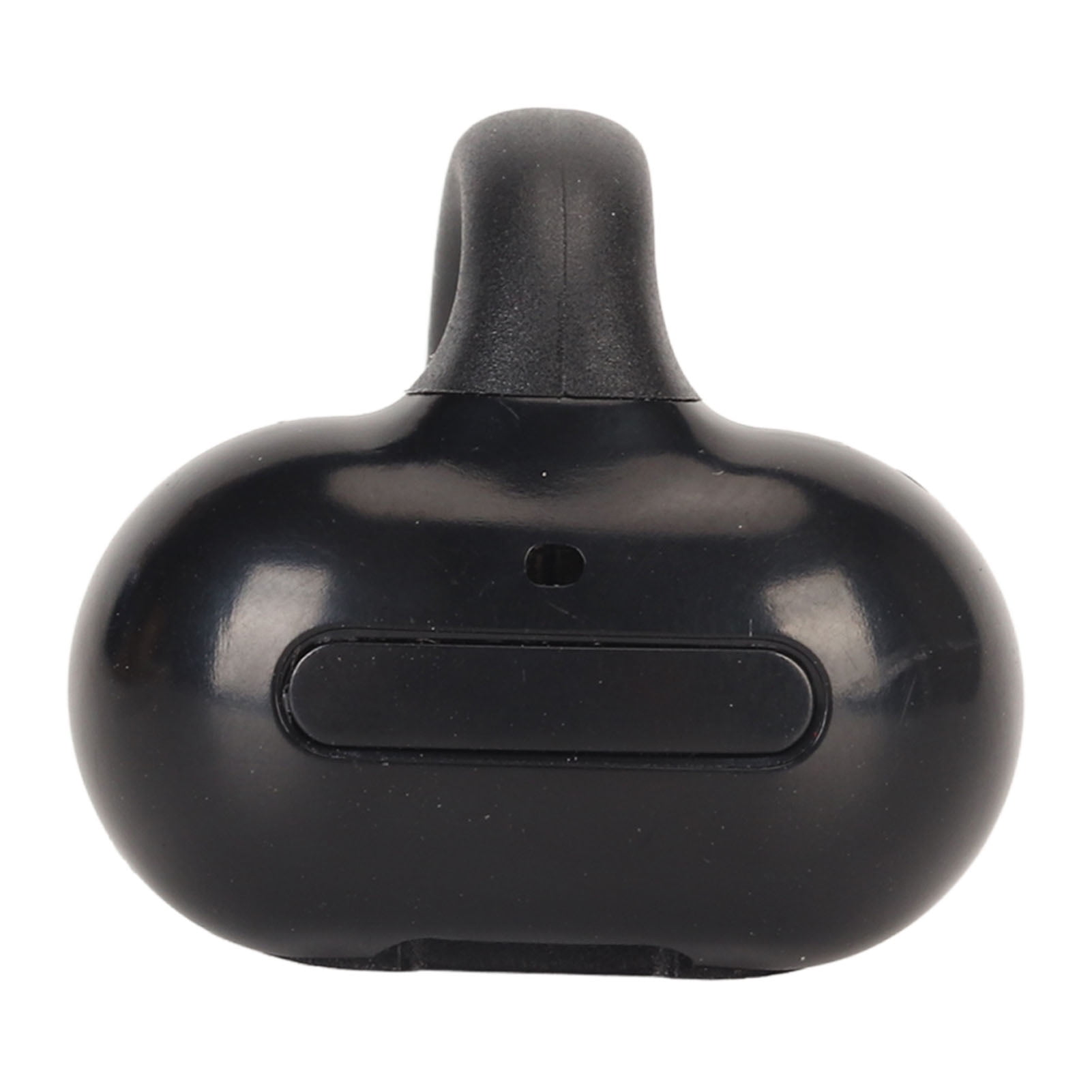 NFTIGB Clip On Wireless Earphone Bluetooth 5.3 Stereo Single Ear Open Ear Headphone for Business, Built-in Mic, Lightweight 0.63 oz / 18g, 10mm / 0.4in Speaker, Black
