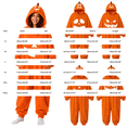 thumbnail image 3 of Gold Pumpkin Adult Onesie Polyester Oversized Pumpkin Suit Pajama, Halloween Jumpsuit For Adults Women Indoor Masquerade Theater Party Home Dress Up 2XL, 3 of 7