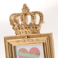 thumbnail image 3 of Gold Crown Resin Photo Frame Baroque Luxury  Inch, 3 of 8