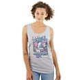 thumbnail image 3 of The Smurfs Cool Kanji Makin Moves Tank Top T Shirts Men Women Brisco Brands 2X, 3 of 5