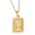 thumbnail image 3 of Collar con colgante de letra Yinane Hip Hop San Valentín, 3 of 8