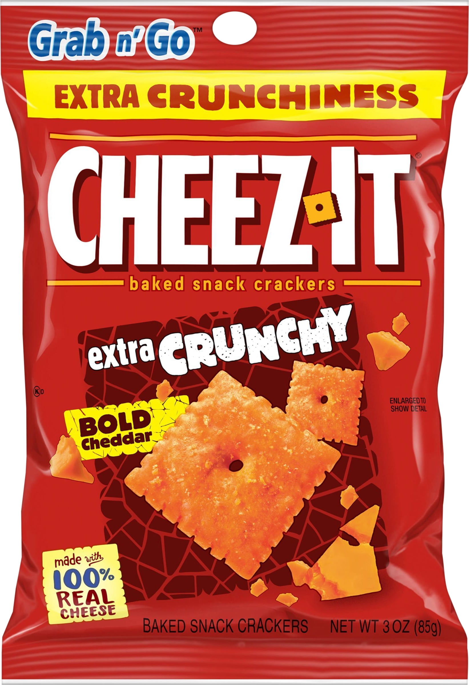 Cheez It Extra Crunchy Bold Cheddar 3oz Bags 6 Pack