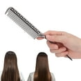 thumbnail image 4 of Tail Comb, Easy To Use Pintail Design Portable Hair Comb  For Post Styling Hair Coloring For Parting Separating Back Combing Black,Gold,Silver,Rose Gold, 4 of 8