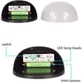 thumbnail image 2 of Luces de pared LED para decoración de exteriores, diseño impermeable con energía solar con plástico ABS duradero, encendido y apagado automático para una fácil instalación, 2 of 5