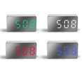 thumbnail image 3 of Digital Alarm Clock Large Date Snooze Charging LED Time 3'' LED Gift Digital Alarm Clock?Mirror Temperature Table Clocks Decoration Blue, 3 of 7