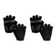 thumbnail image 2 of Eigraketly 1 par de guantes de ciclismo de medio dedo a prueba de sudor guantes de montar ajustables niños niñas invierno fuera de los accesorios de moto Type2 NO2 Eigraketly CBP224282, 2 of 6