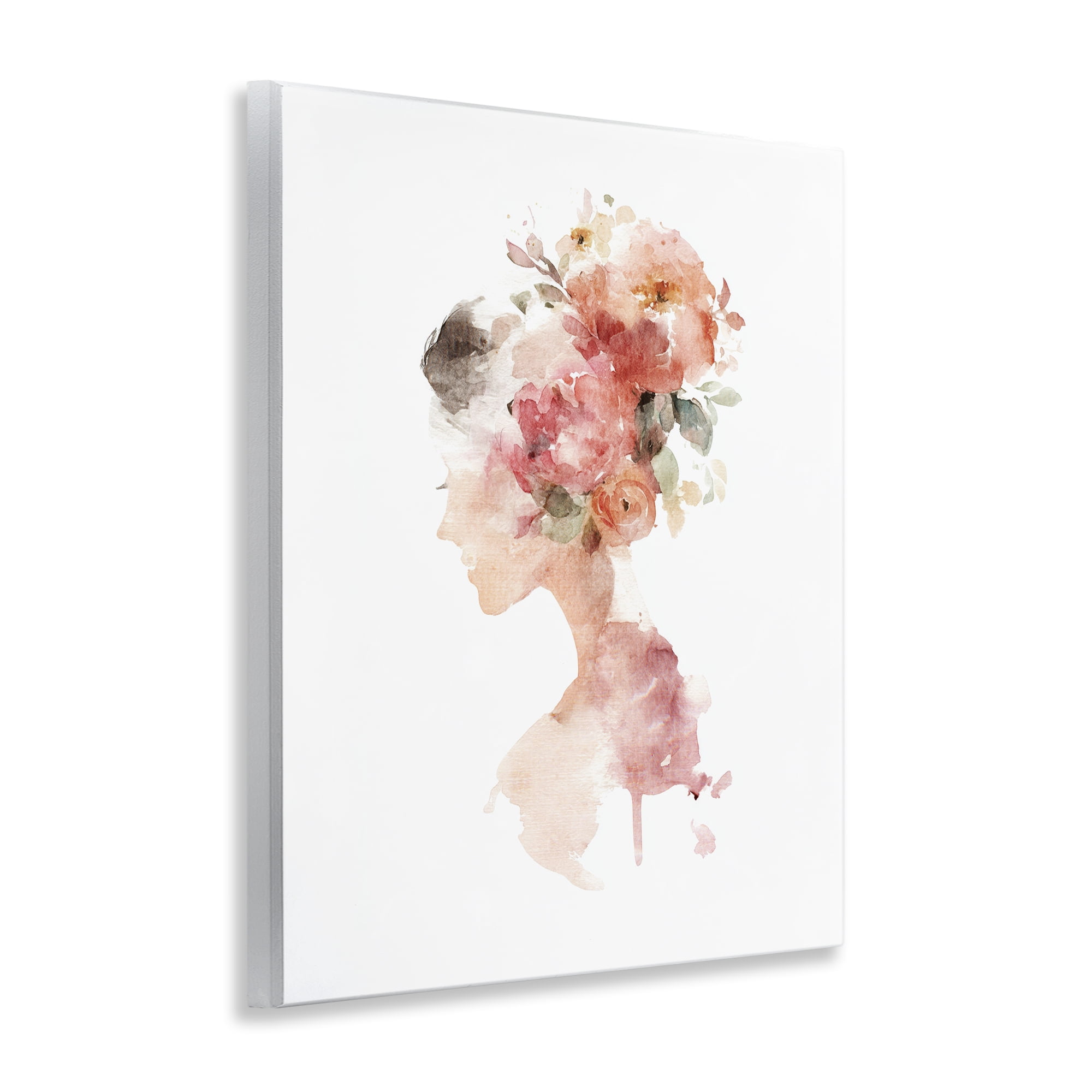 Stupell Industries Flowing With Petals Portrait Wall Plaque Art, design by Svetlana Aleynikova