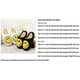 thumbnail image 2 of Blanco con pantuflas sonrientes azules - 41/42 Se adapta a 40 y 41 pies Adepaton WMCH-512, 2 of 5