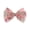 Fairy Pink, variant on Starry Tulle Bow Hair Clip for Girls - 1 Pack - Summer Crystal