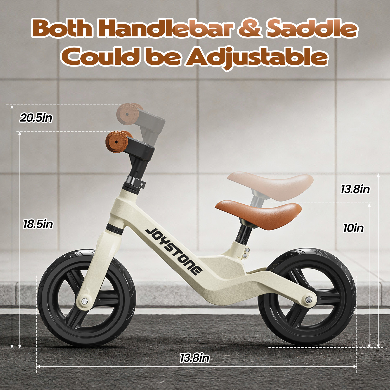 JoyStone Balance Bike - No Pedals 8" photo 4