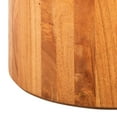 thumbnail image 5 of SAFAVIEH Devin Solid Round Pedestal Coffee Table, Natural Brown, 5 of 7