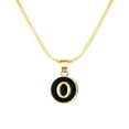 thumbnail image 1 of SIfdSeng Collier Initiale 26 Forme Ronde Chaîne Alphabet 26 Collier Alphabet A Z Initiale 26 Colliers Dorés pour Femmes Filles, 1 of 4