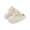 White, variant on Weloille Suede Cotton Slippers Winter Home Rabbit Bow Cute Thick Bottom Indoor Floor Non-slip Cotton Shoes Padded Thickened Warm Cotton Slippers