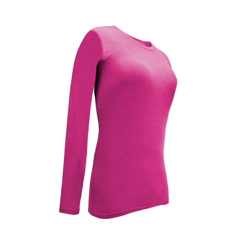 women's long sleeve t shirts walmart