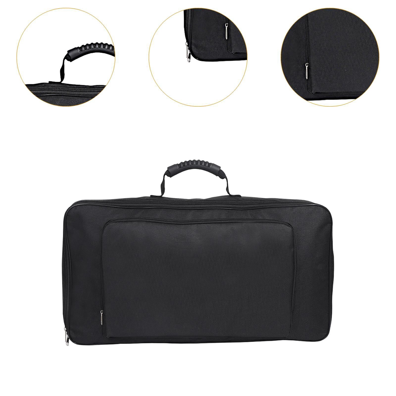 Guitar Effects Pedal Board Bag Carry Case Gig Bag Durable Oxford Cloth for Musicians Gigs and Travel