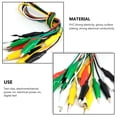 thumbnail image 3 of Pack of 10 Alligator Clip Resilience Widely Applicable Testing Electrician Accessories Testing Device Device Test Leads Crocodile Clips Multipurpose Electrical Clamp, 3 of 7