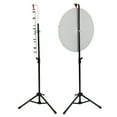 "ZENSTYLE 24"" Carnival Prize Wheel Spinner Game Stand with Adjustable