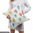 thumbnail image 4 of Ambesonne Cartoon Fabric by the Yard Upholstery, Colorful Festive Balloons, 5 Yards, Multicolor, 4 of 4