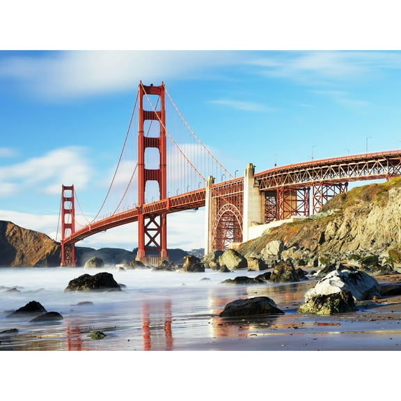 Schulenburg Golden Gate Bridge San Francisco USA Photo Extra Large XL Wall Art Poster Print